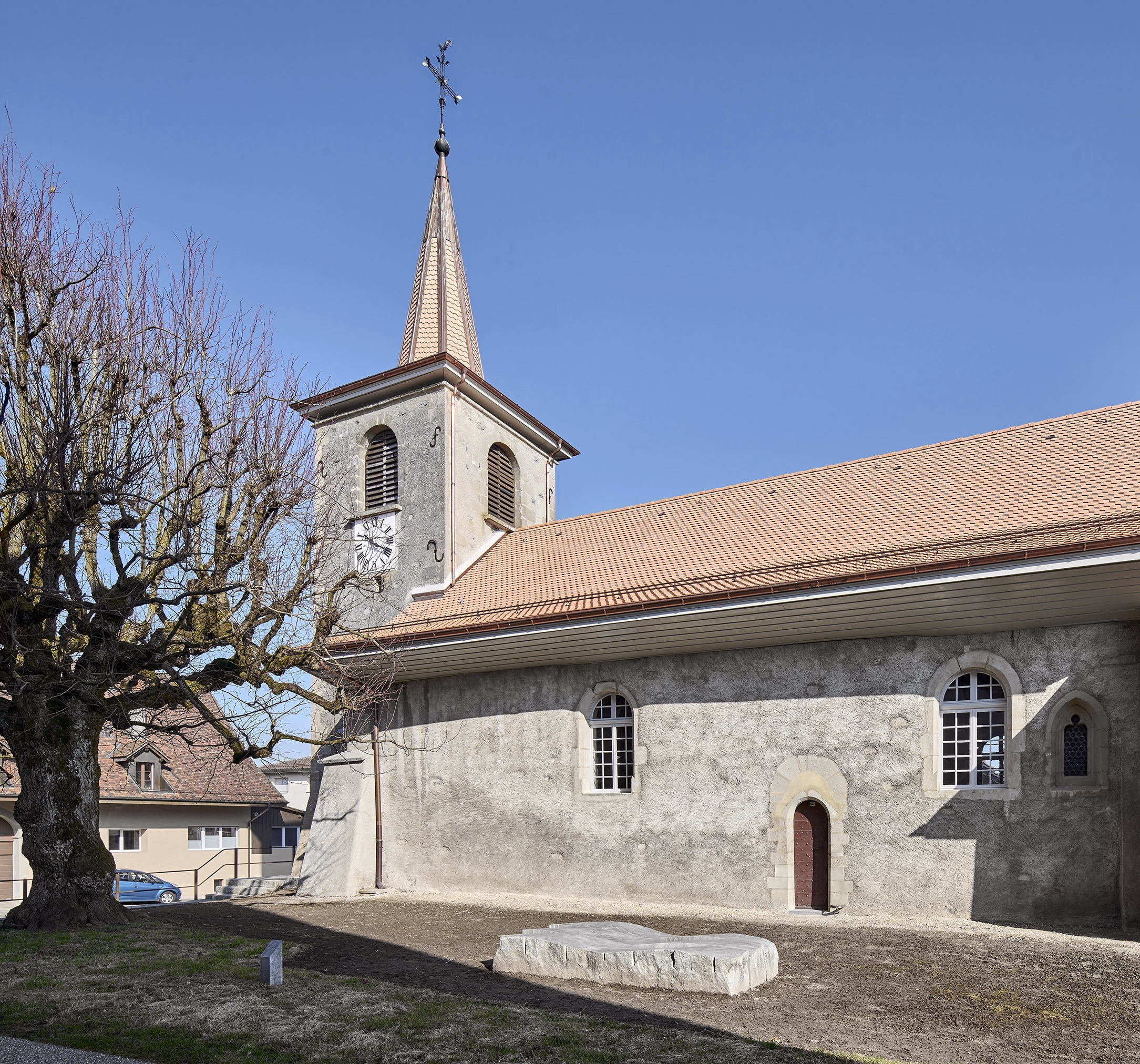 Eglise St-Germain à Assens